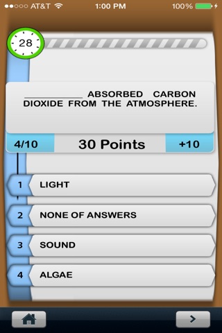 ScienceEarthWavesDinosaursQuiz screenshot 3