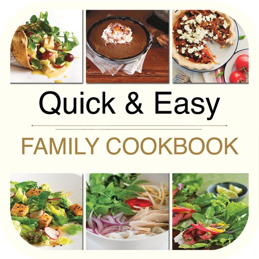 Quick & Easy Family Cookbook for iPad icon