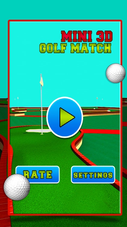 Mini 3D Golf Match - Pro Putt Game screenshot-3