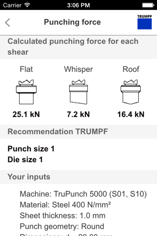 TRUMPF PunchGuide screenshot 3