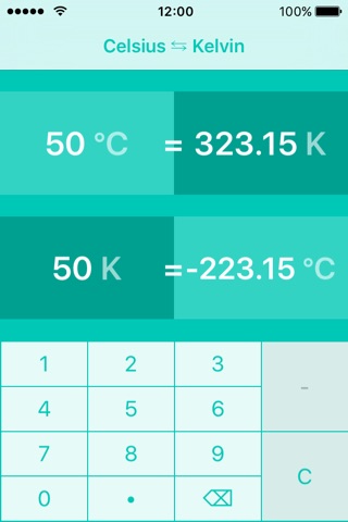 Celsius To Kelvin | °C to K screenshot 2