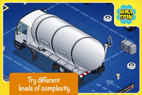 Construct a Car: create vehicles puzzle game for kids screenshot 2