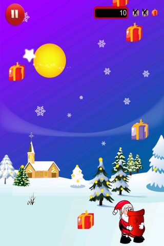SANTA CLAUS GIFT GRAB - CATCH CHRISTMAS PRESENT CHALLENGE FREE screenshot 3