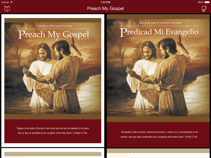 LDS 42 Language Preach My Gospel SideBySide