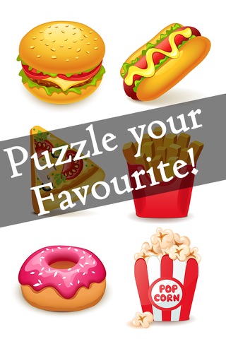 Fast Food Sliding Puzzle Game screenshot 2