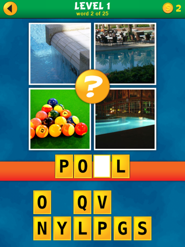 4 Pics 1 Word Puzzle: What's That Word? на iPad