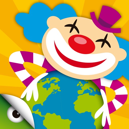 Planet Clowns - games for kids to discover the world of circus iOS App