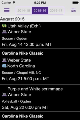 Weber State Wildcats screenshot 3