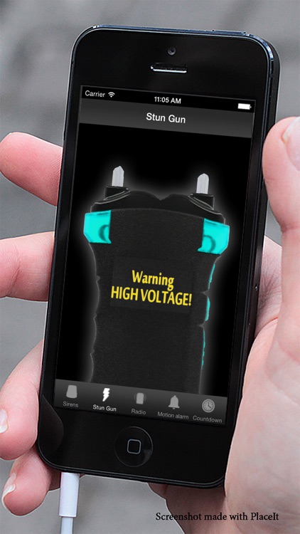 Police alarm - Motion Alarm, Sirens & Stun Gun Simulator screenshot-3