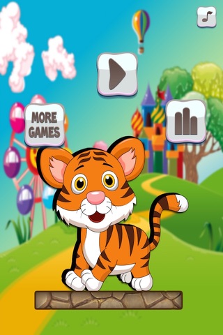 Tiger Jump - A Cute Jumping Up Game for Kids PAID screenshot 3
