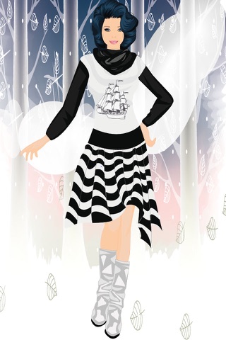 Chic Winter Dress Up Game screenshot 3