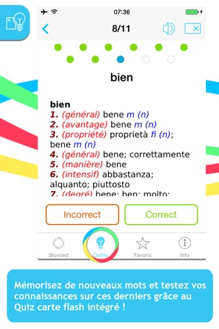 French <-> Italian Slovoed Classic talking dictionary screenshot 4