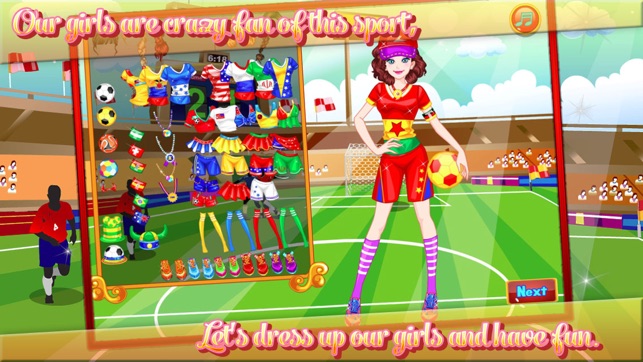 Football Princess Dressup(圖3)-速報App