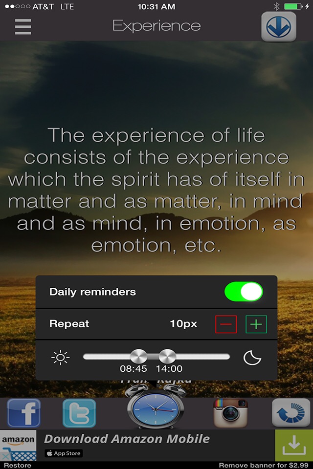 Epic Life Quotes - Daily Inspirations & Motivations screenshot 4