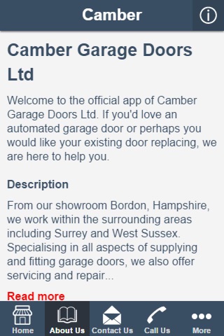 Camber Garage Doors Ltd screenshot 2