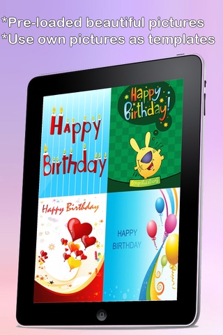 The Ultimate Happy Birthday Cards (Lite Version). Custom and Send Birthday Greetings eCard with emoji, text and voice messages screenshot 2
