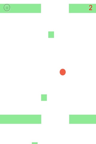 Amazing Red Ball Geometry Jump Pro screenshot 2
