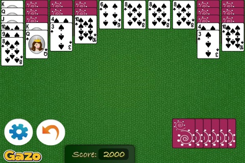 Spider Solitaire Kingdom screenshot 3