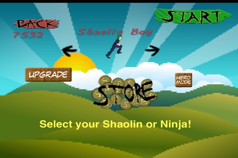 Shaolin Ninja Escape - Mega Run and Jump on the Roof Top screenshot 3