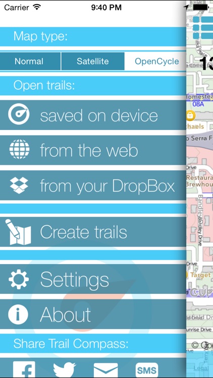 Trail Compass, gpx-navigator
