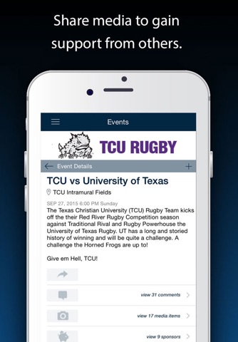 Rugby Club App screenshot 3