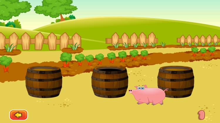 Happy Fat Pig Farm - Barrel Guessing Game- Free