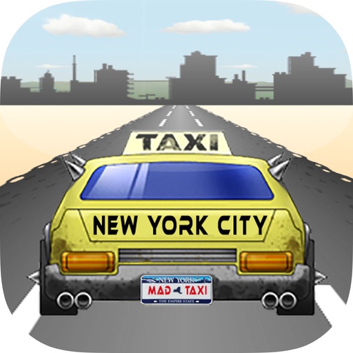 New York Mad Taxi Driver Icon
