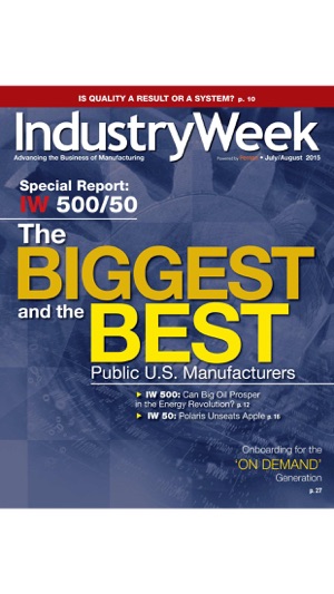 IndustryWeek Magazine: manufacturing news, insights, best pr(圖1)-速報App