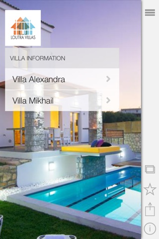 Loutra Villas screenshot 2