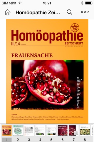 HZ Digital - Homöopathie Zeitschrift screenshot 2