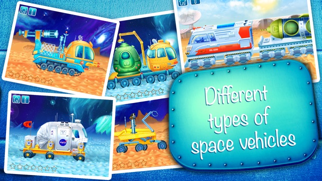 Tiny space vehicles: cosmic cars for kids(圖3)-速報App