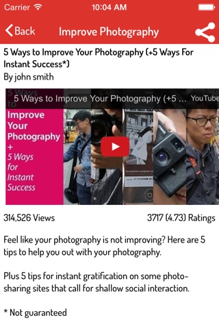 Photography Guide screenshot 4