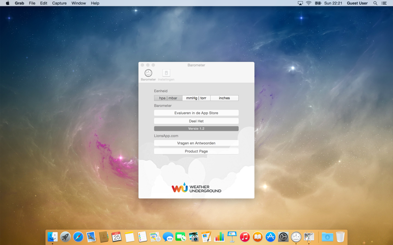 Barometer Atmospheric pressure miniatuur 4