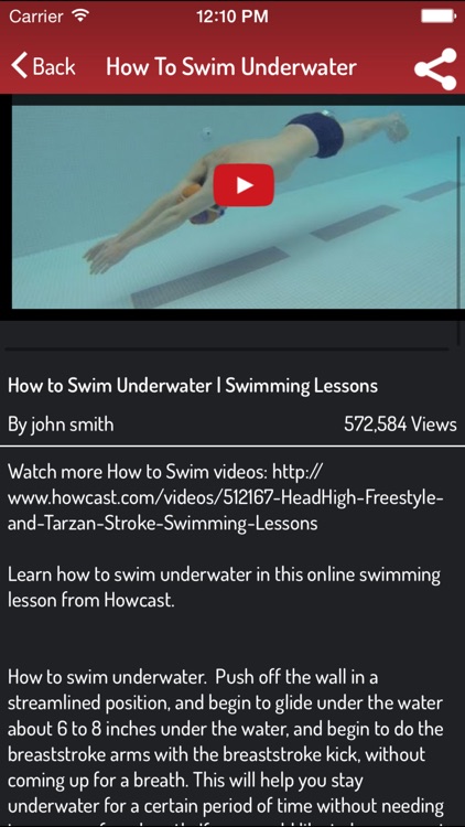 How To Swim - Best Video Guide