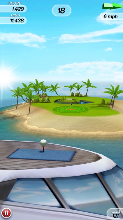 Flick Golf! screenshot-3