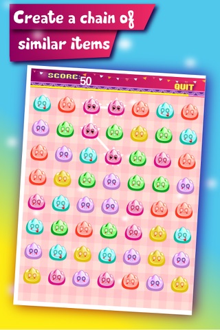 Gummy Jam Match Mania - Chewy Candy Drop Puzzle Game screenshot 2