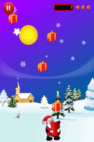 SANTA CLAUS GIFT GRAB - CATCH CHRISTMAS PRESENT CHALLENGE FREE screenshot 2
