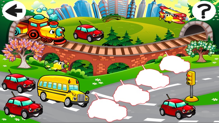 Absolutely Amazing Kids Game For Free With Great Vehicles in The City: Sort The Car-s By Size!