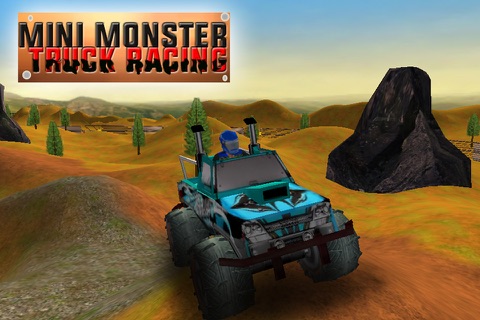 Mini Monster Truck Racing screenshot 4
