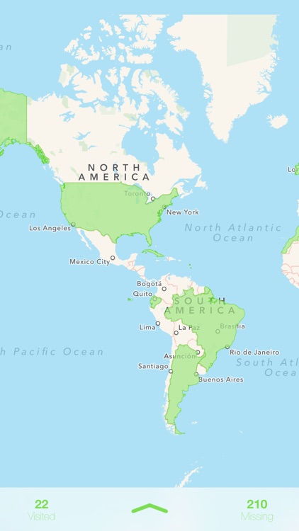 Countries Visited - Map