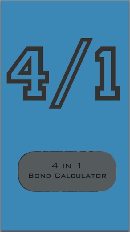 4 in 1 bond value calculator