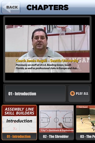 Assembly Line Skill Builders: Team Drills & Skills - With Coach Jamie Angeli - Full Court Basketball Training Instruction screenshot 2