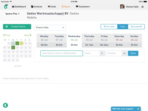Gekko Accounting for iPad screenshot 4