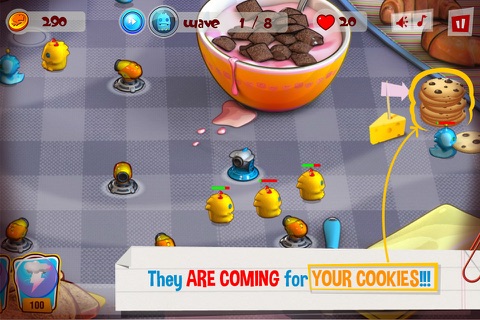 Cookie Gluttons TD screenshot 2