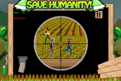 Alien Farm Attack Sniper Game PRO screenshot 3