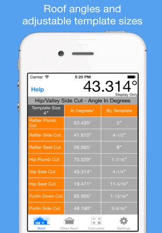 RoofCalc - Roofing Calculator screenshot 2