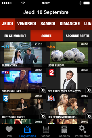 TV8 - édition iPhone screenshot 2