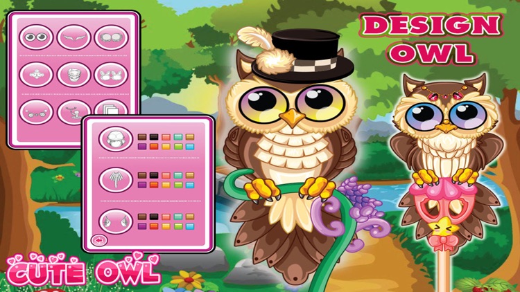 Owl Dress Up - Free Game