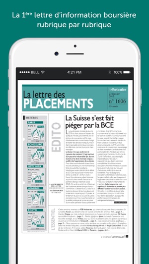 La Lettre des Placements