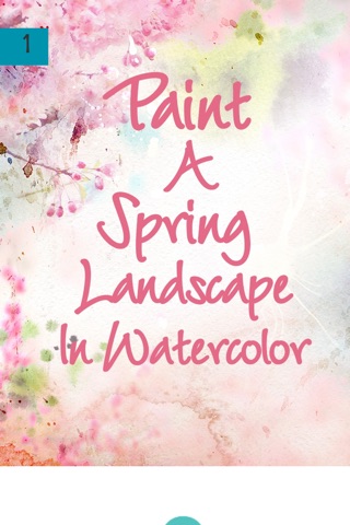 Paint a Spring Landscape in Watercolor screenshot 3